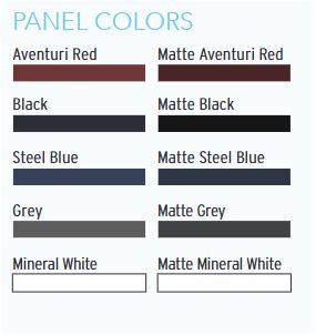 Panel Color Options Panel