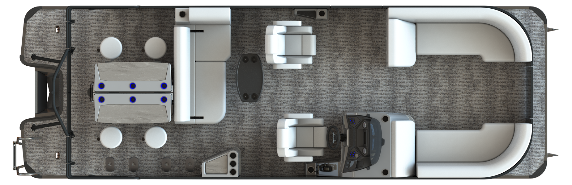 Overhead View of L Series L5 DLZ DH Bar