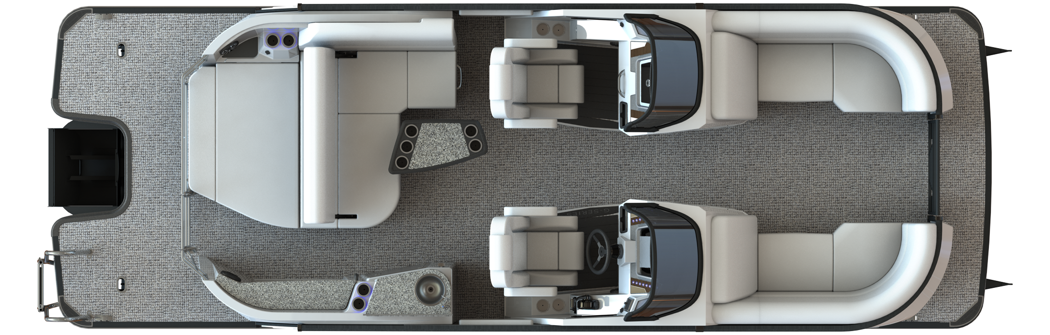 Overhead View of G Series G3 CLZ DC