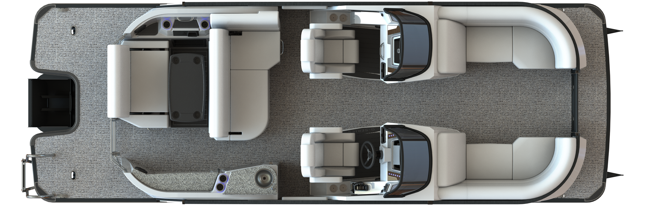 Overhead View of G Series G3 DLZ DC