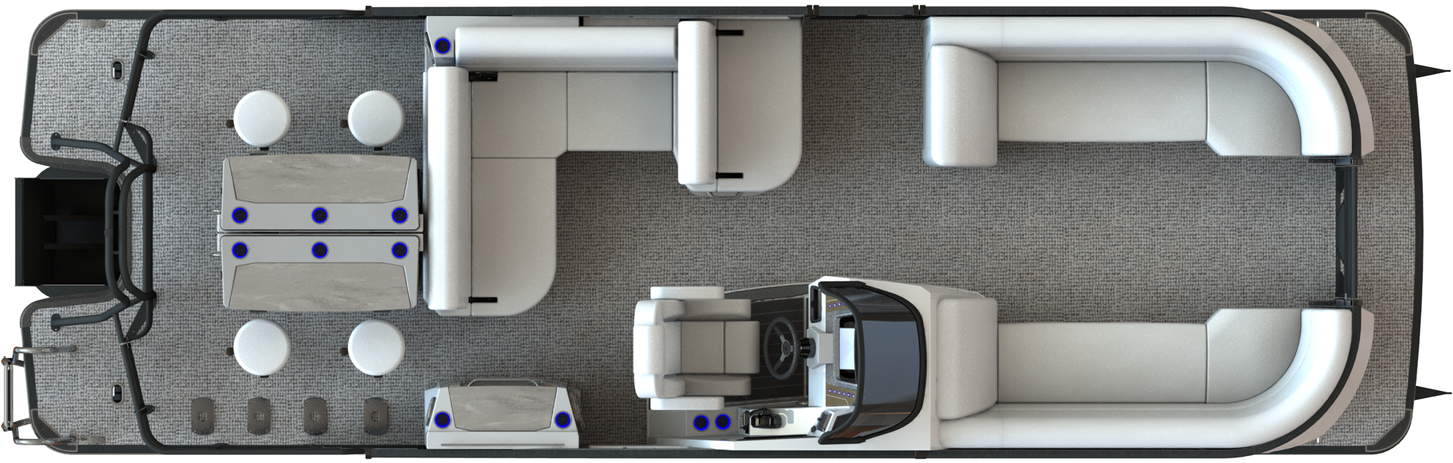 Overhead View of G Series G5 DLZ Bar