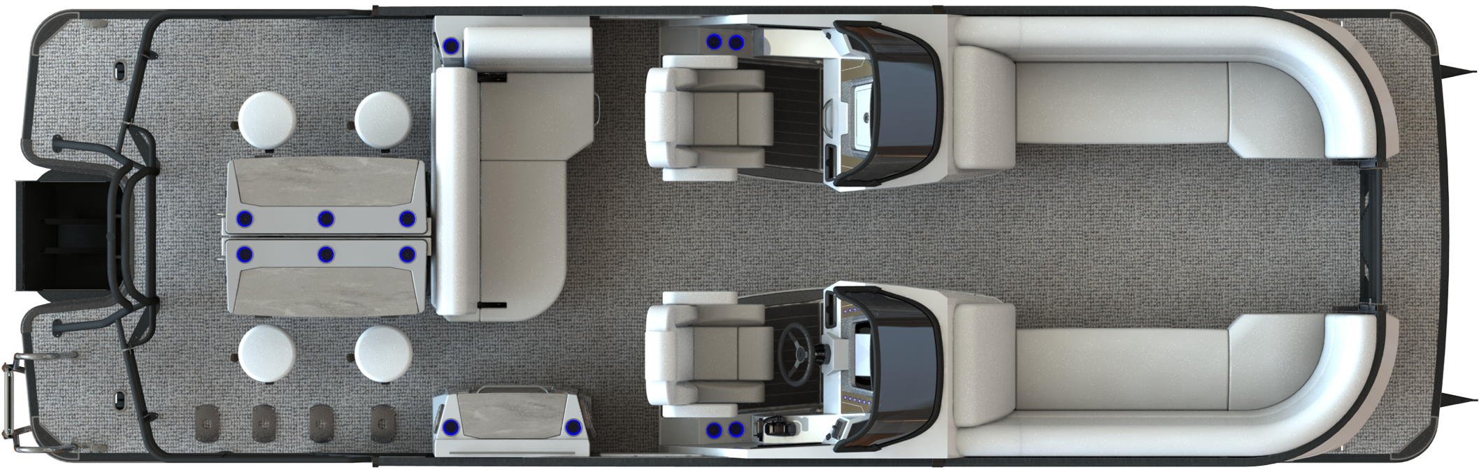 Overhead View of G Series G5 DLZ DC Bar