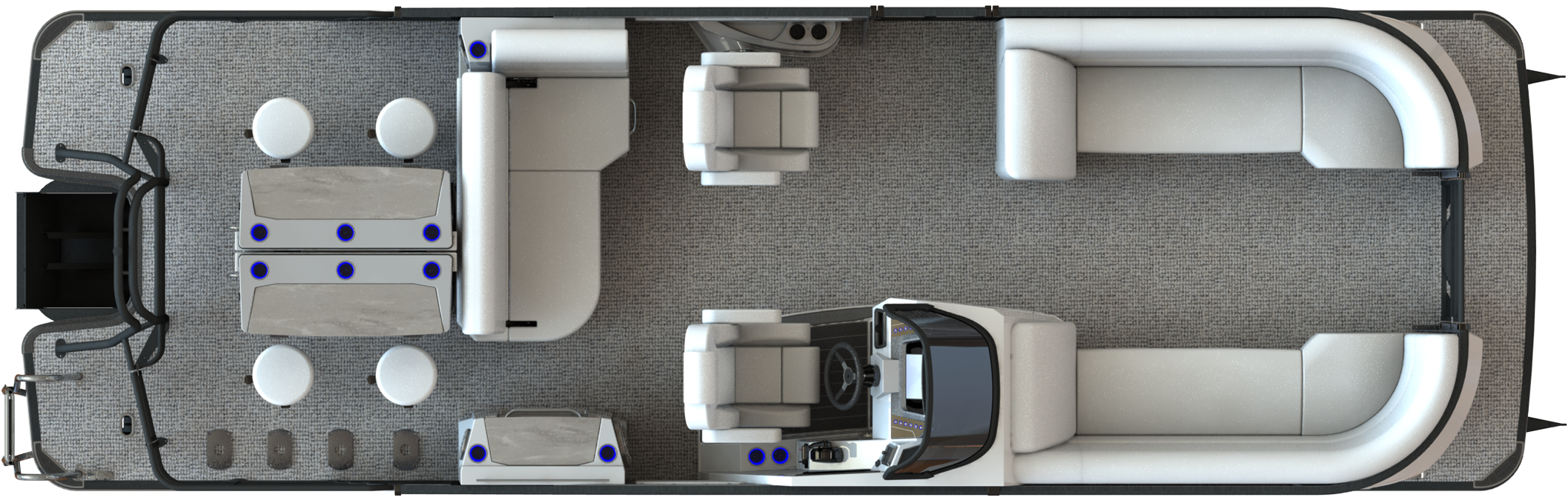 Overhead View of G Series G5 DLZ DH Bar