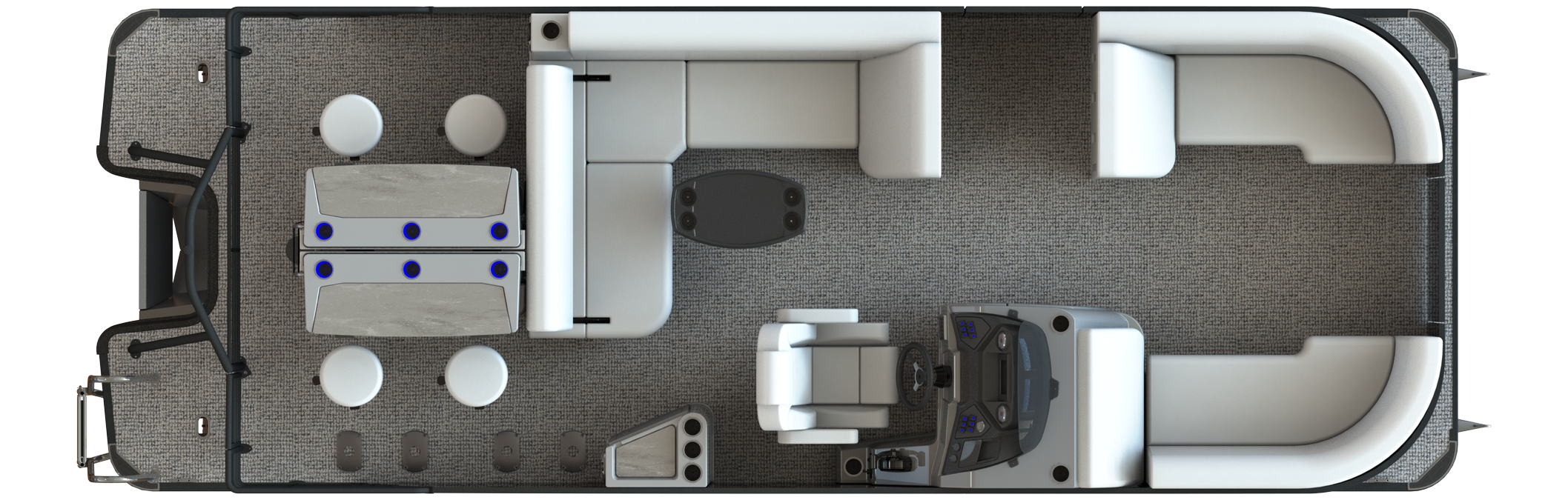 Overhead View of L Series L3 DLZ Bar