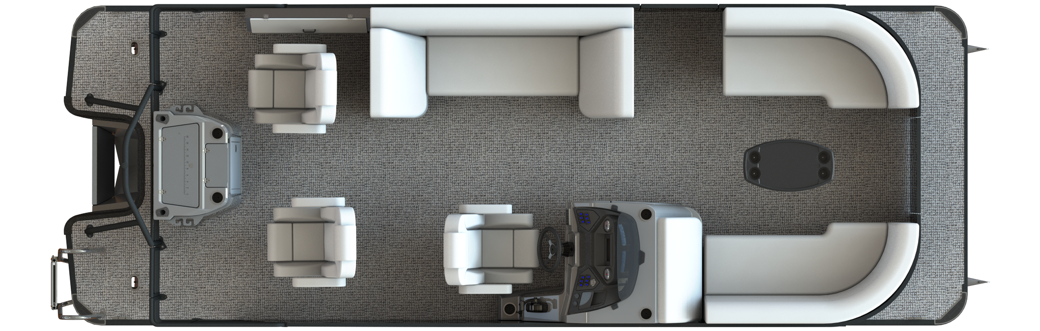 Overhead View of L Series L3 Party Fish