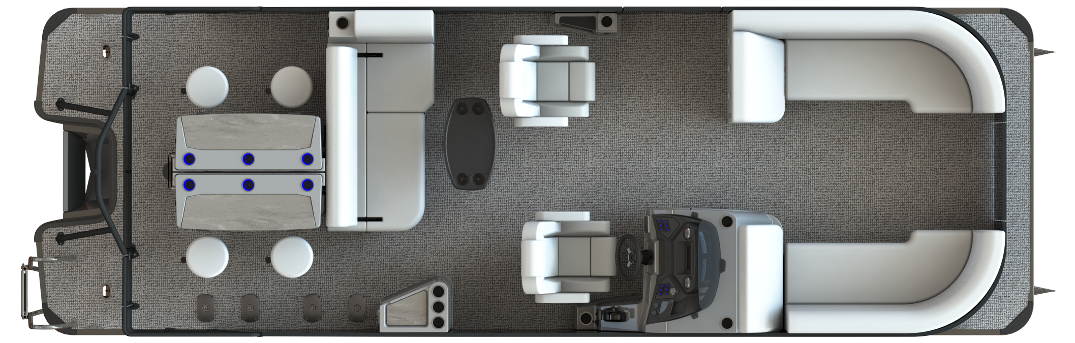 Overhead View of L Series L5 DLZ DH Bar