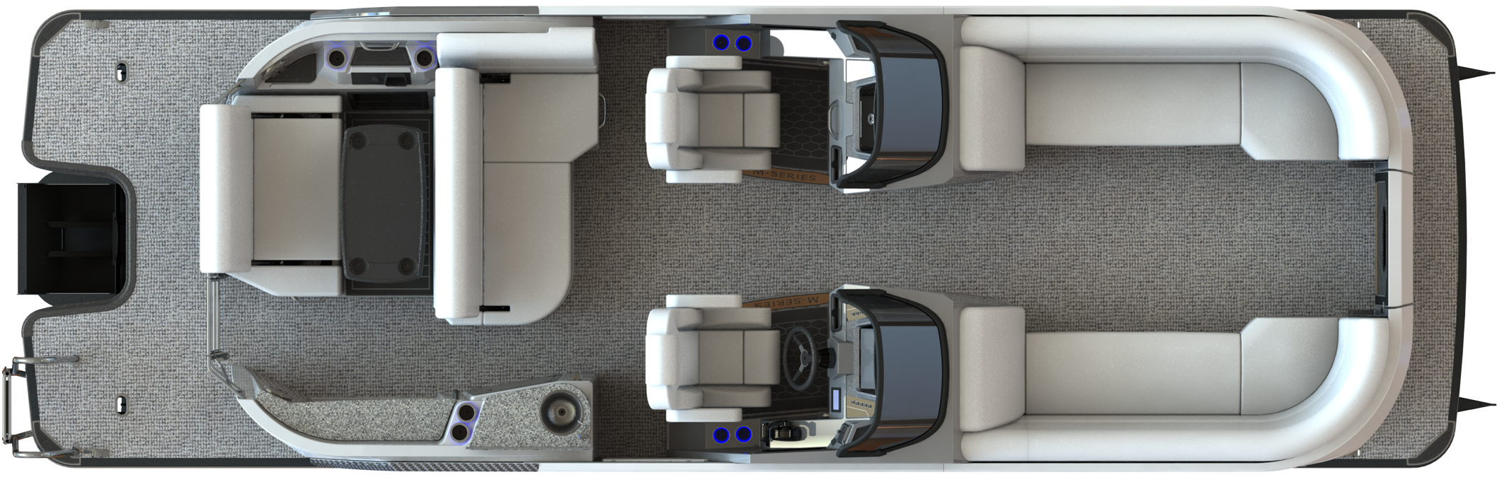 Overhead View of M Series M5 DLZ DC 