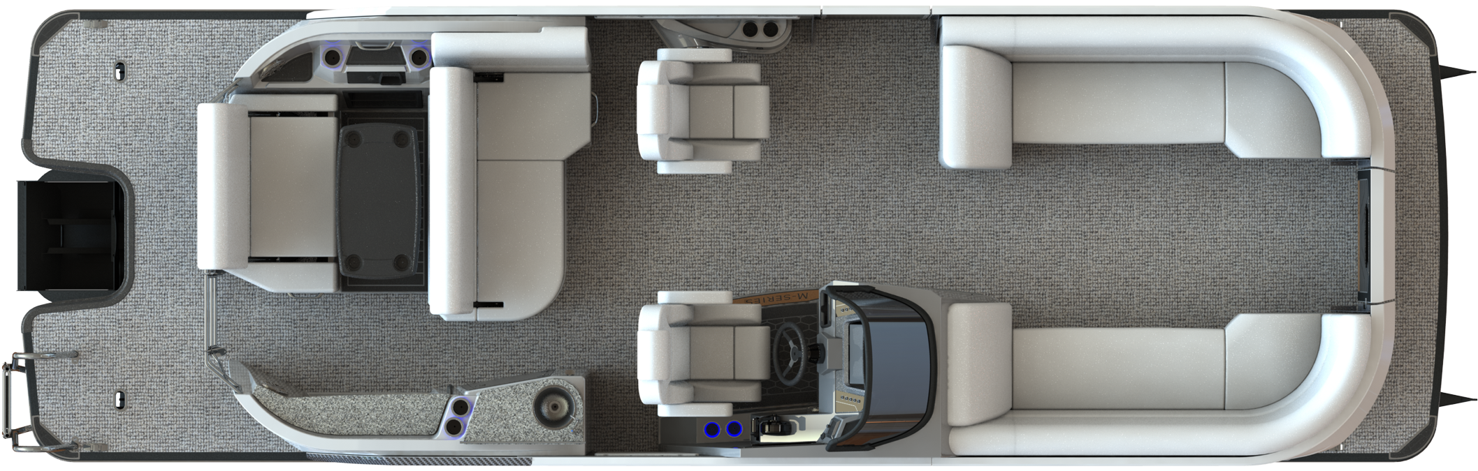 Overhead View of M Series M5 DLZ DH
