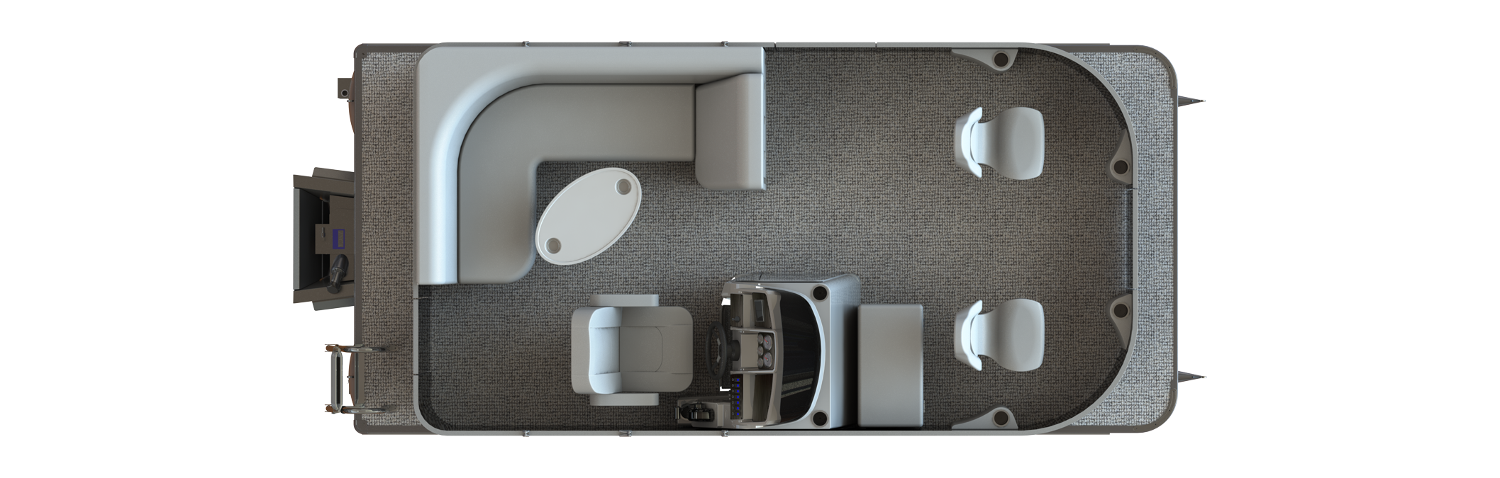 Overhead View of Mirage Fish 818 Fish