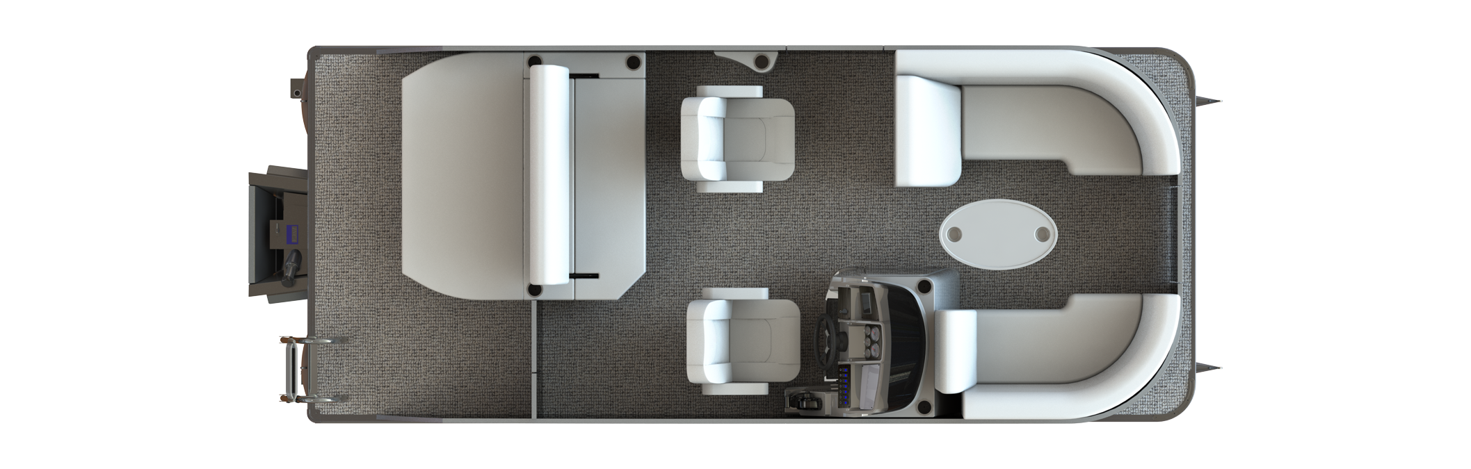 Overhead View of Mirage Cruise 820 CLZ DH