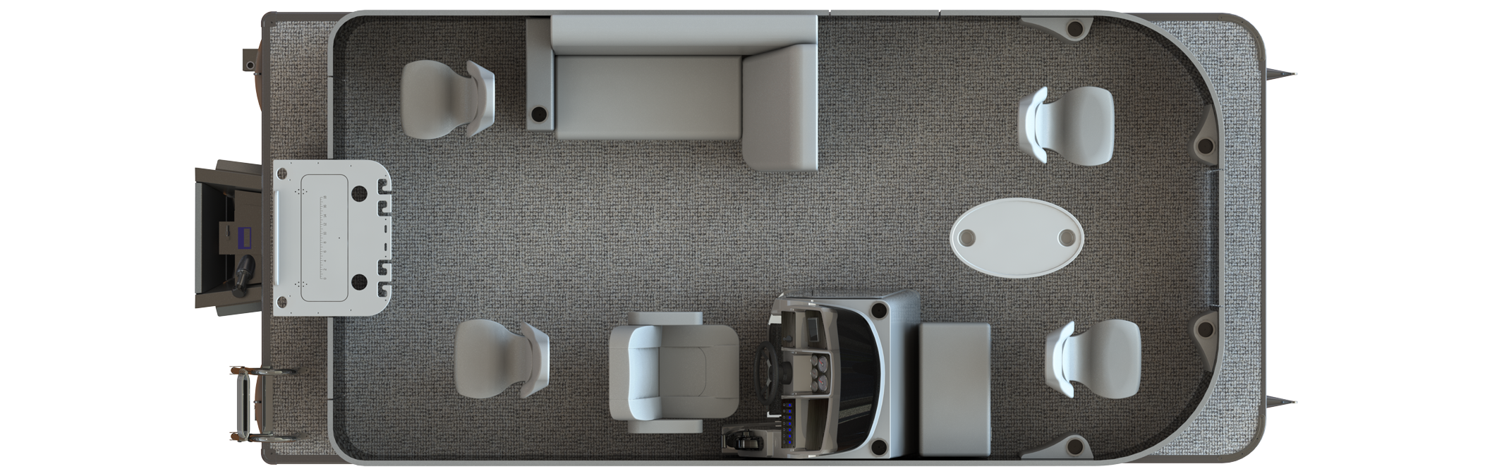 Overhead View of Mirage Fish 8520 Party Fish 4.0