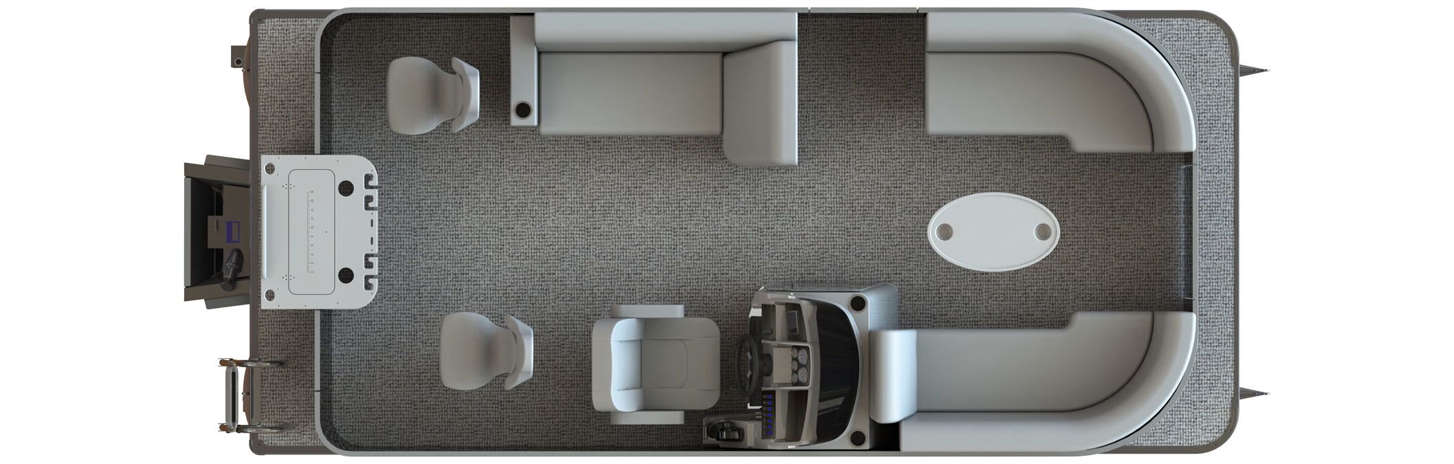 Overhead View of Mirage Fish 8520 Party Fish