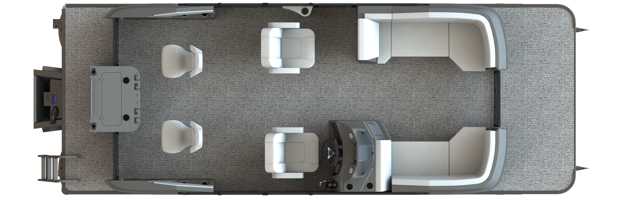 Overhead View of R Series R-24 Party Fish