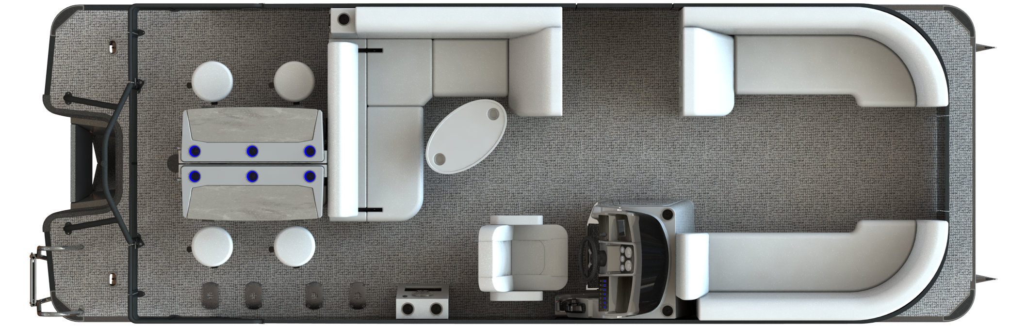 Overhead View of X Series X5 DLZ Bar