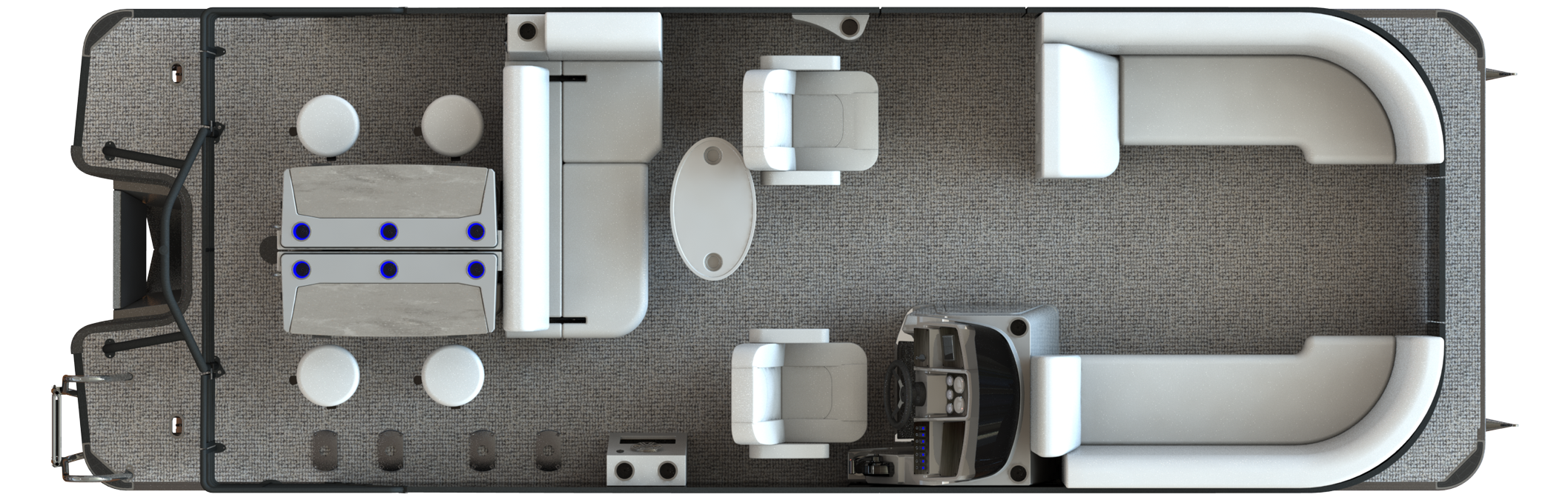 Overhead View of X Series X5 DLZ DH Bar