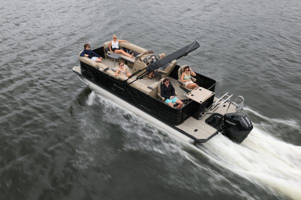 Mirage X3 Party Fish Sylvan Marine Pontoon Boat 