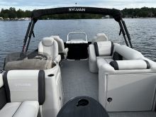 Mirage X3 Party Fish Sylvan Pontoon Boat