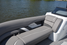 Sylvan S5 DC seating Sylvan Marine Pontoon Boat