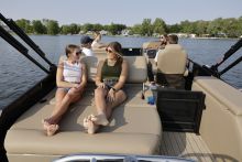 Mirage X1 CLZ DH Sylvan Marine Pontoon Boat 