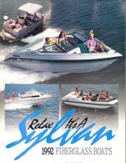 1992 Sylvan Fiberglass Catalog Cover