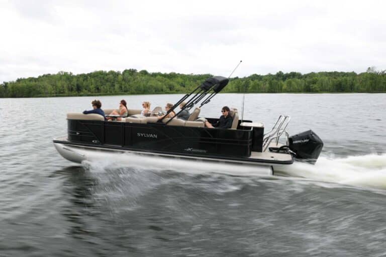 Mirage X3 Party Fish Sylvan Pontoon Boat